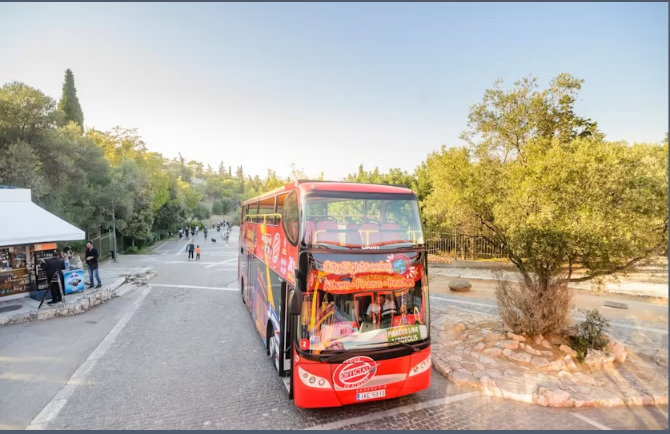 Athens combo hop-on hop-off bus and Cape Sounion sunset tour - Image 3